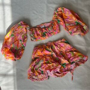 RAHI Floral Two-Piece Set